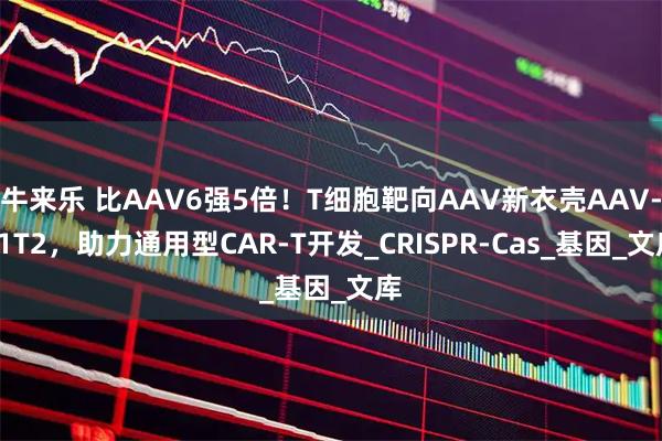 牛来乐 比AAV6强5倍!T细胞靶向AAV新衣壳AAV‑T1T2,助力通用型CAR‑T开发_CRISPR-Cas_基因_文库