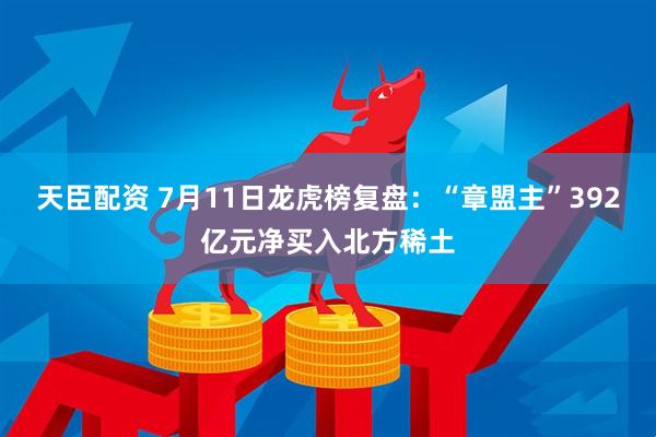 天臣配资 7月11日龙虎榜复盘：“章盟主”392亿元净买入北方稀土